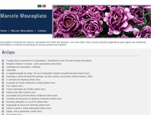 Tablet Screenshot of moscogliato.com.br
